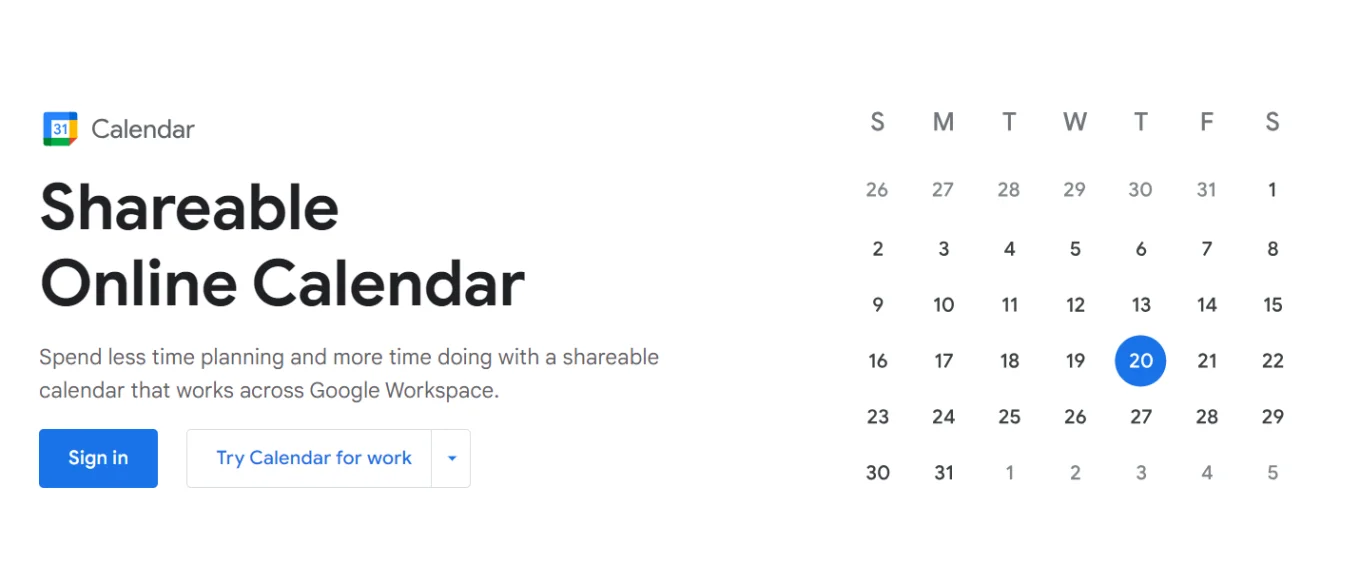 Cron Calendar Alternatives